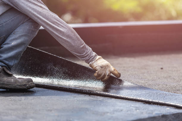 Professional Exterior Waterproofing technician working in Flint Hill, VA